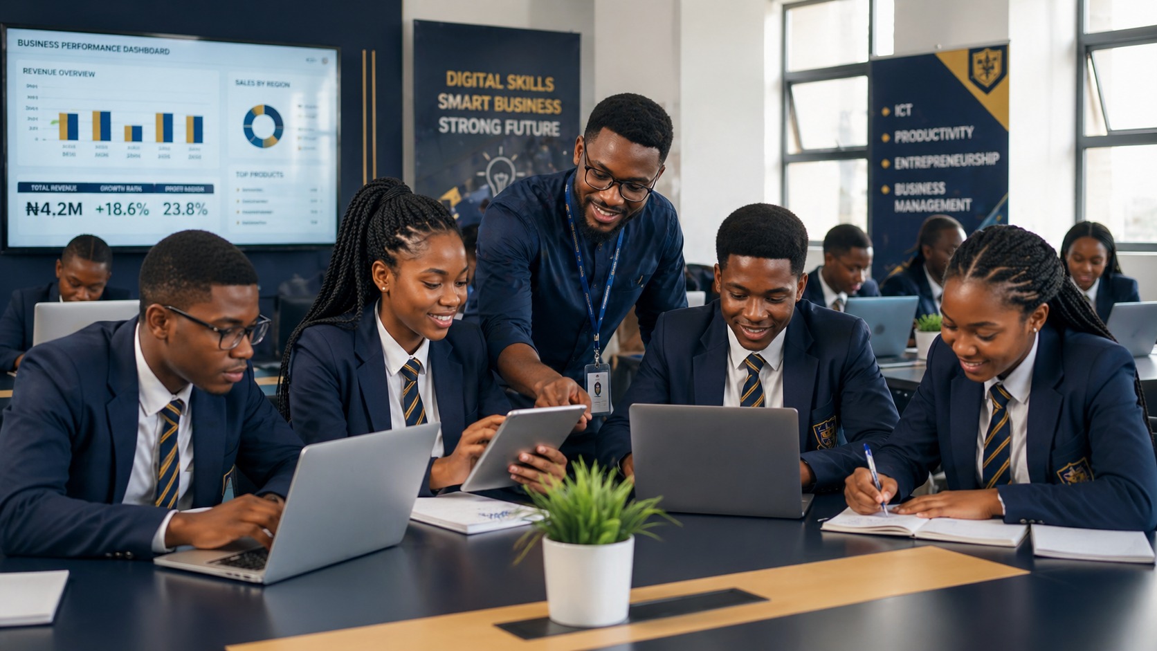 ICT and Business Management training in Nigeria